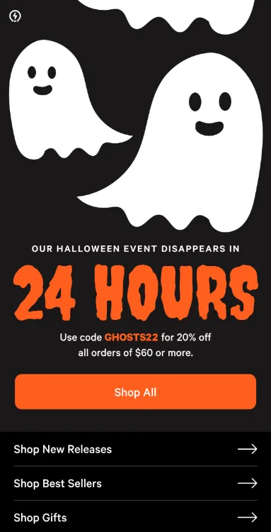 Halloween Newsletter von Baron Fig