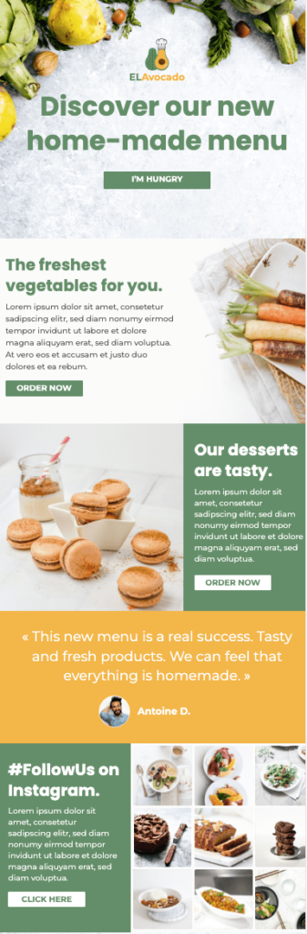 produktempfehlungs-mail als beispiel für drip marketing