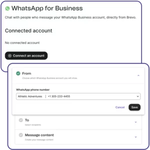 WhatsApp Business Account mit Brevo verknüpfen
