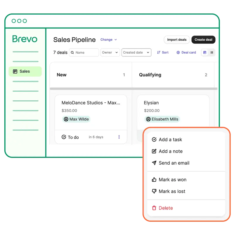 Eine CRM Software für alle deine Bedürfnisse