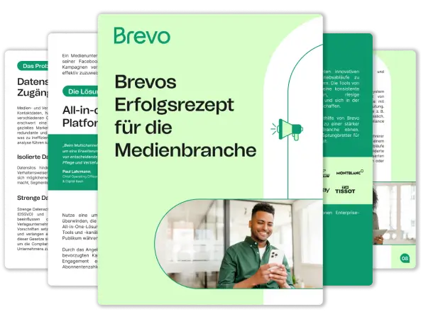 Erfolgreich in der Medien- und Verlagsbranche mit Brevo