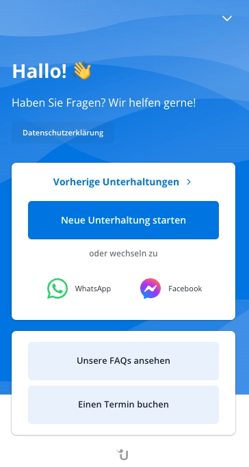chat-fenster der live chat software userlike