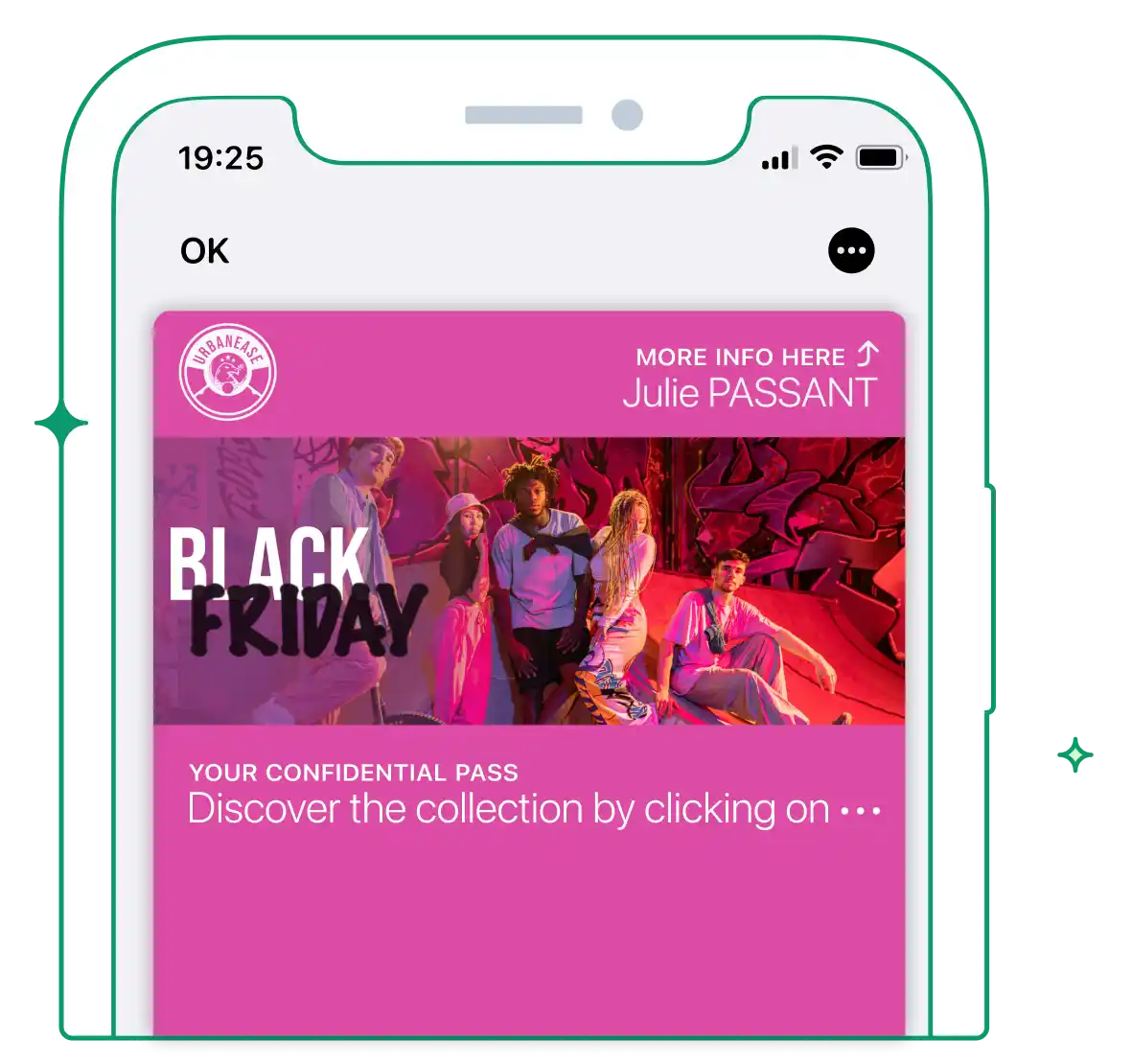 Mitglieds-, VIP- oder Angebotskarte mit Vorteilen direkt aufs Handy