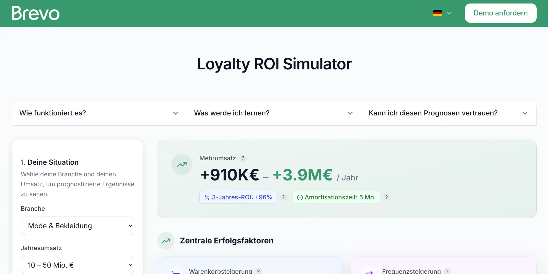 Loyalty ROI Simulator image