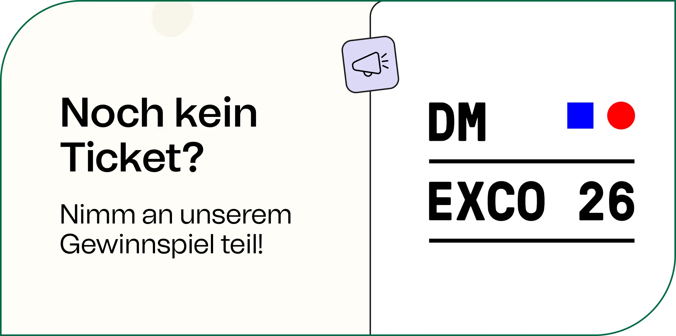 Du hast noch kein DMEXCO Ticket?