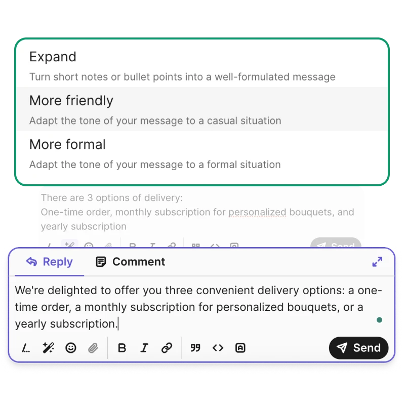 AI-Powered Chat Enhancement