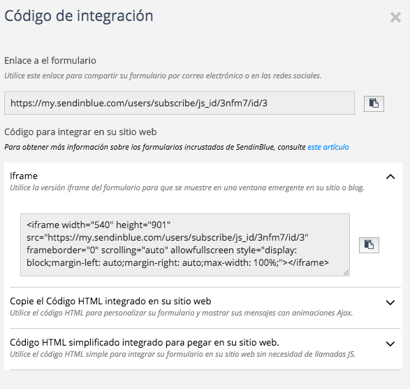 sendinblue para woocommerce