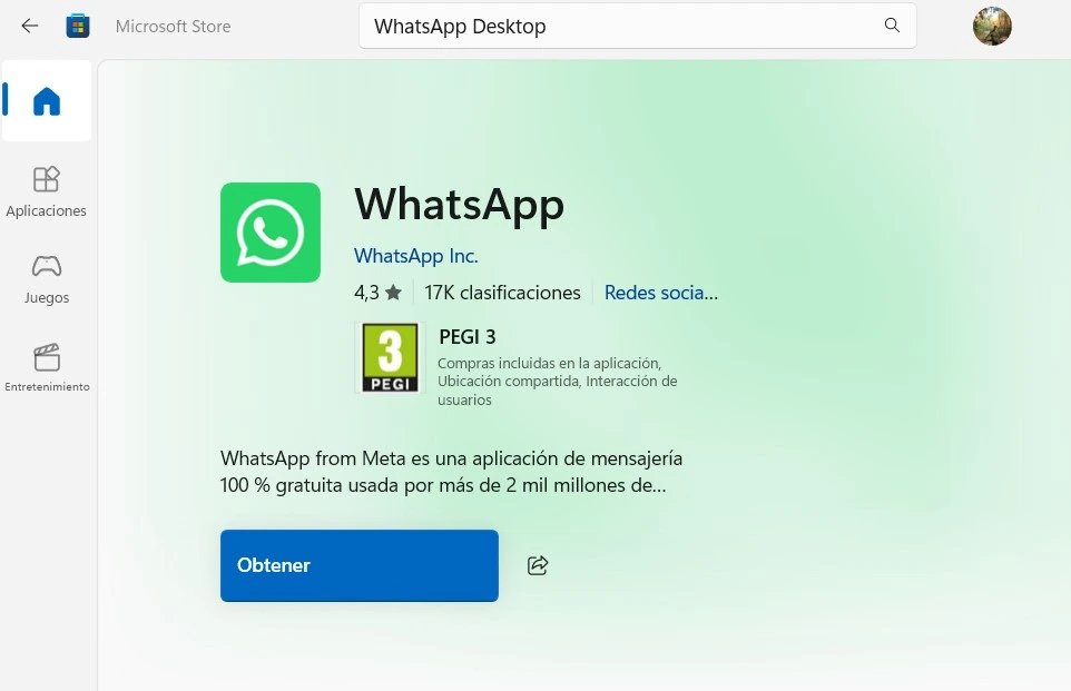 Whatsapp Business web para PC - Microsoft Store