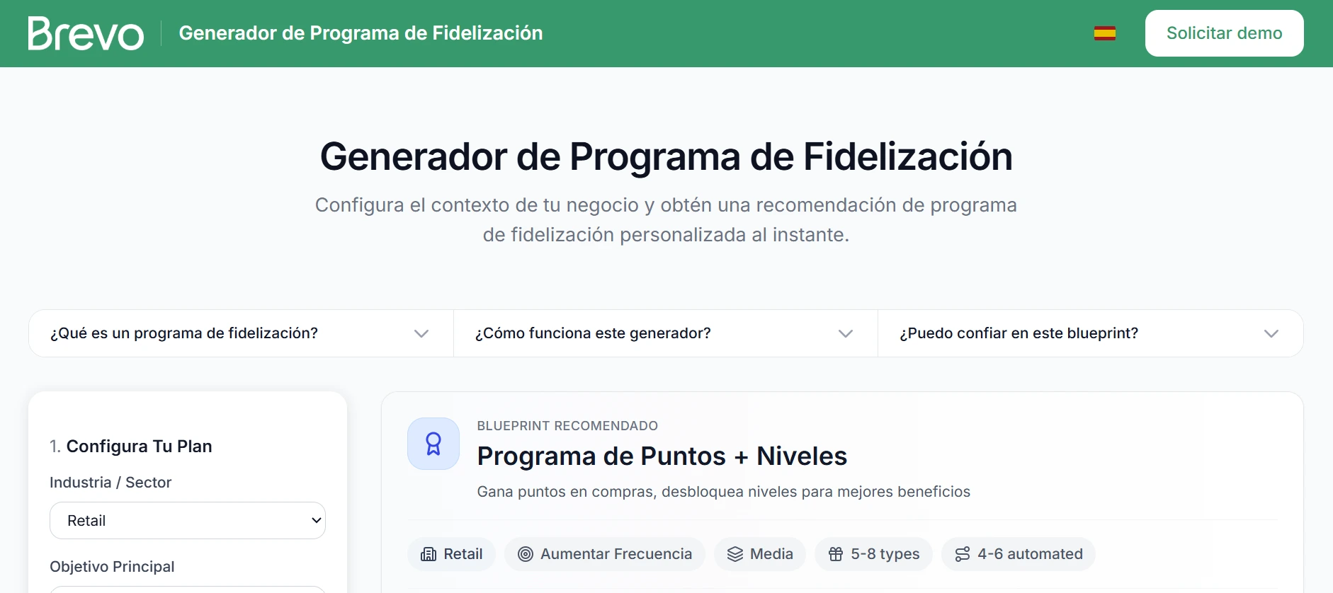 Generador de Programa de Fidelización image