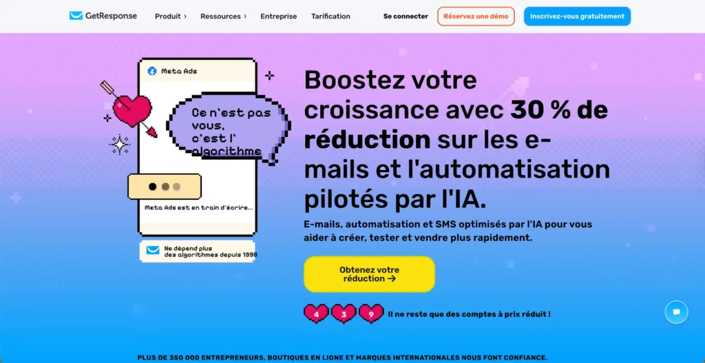 Getresponse-alternative-sarbacane