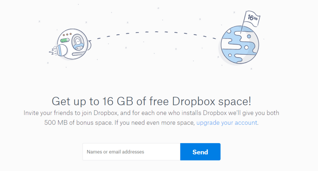 Growth hacking - Dropbox