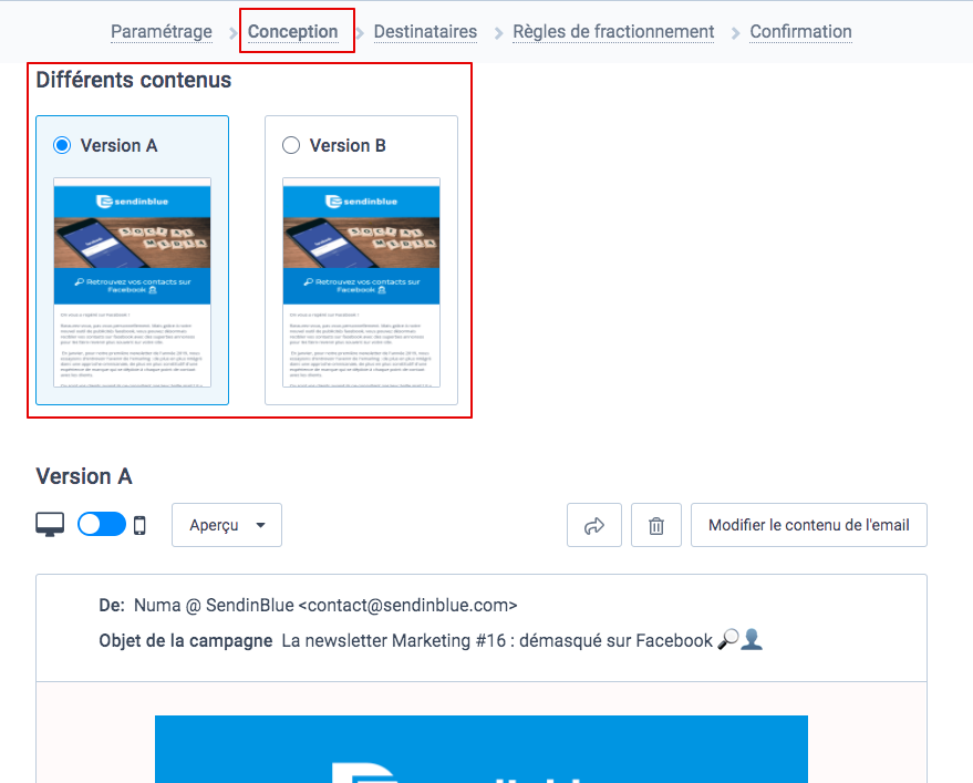 A/B Test - conception