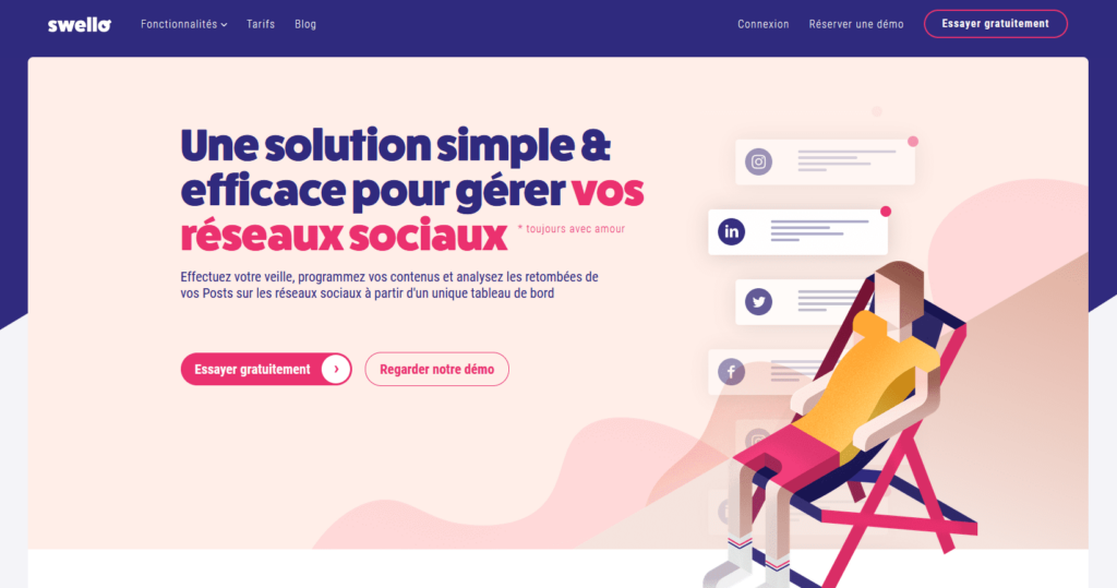 Campagne publicitaire - Swello