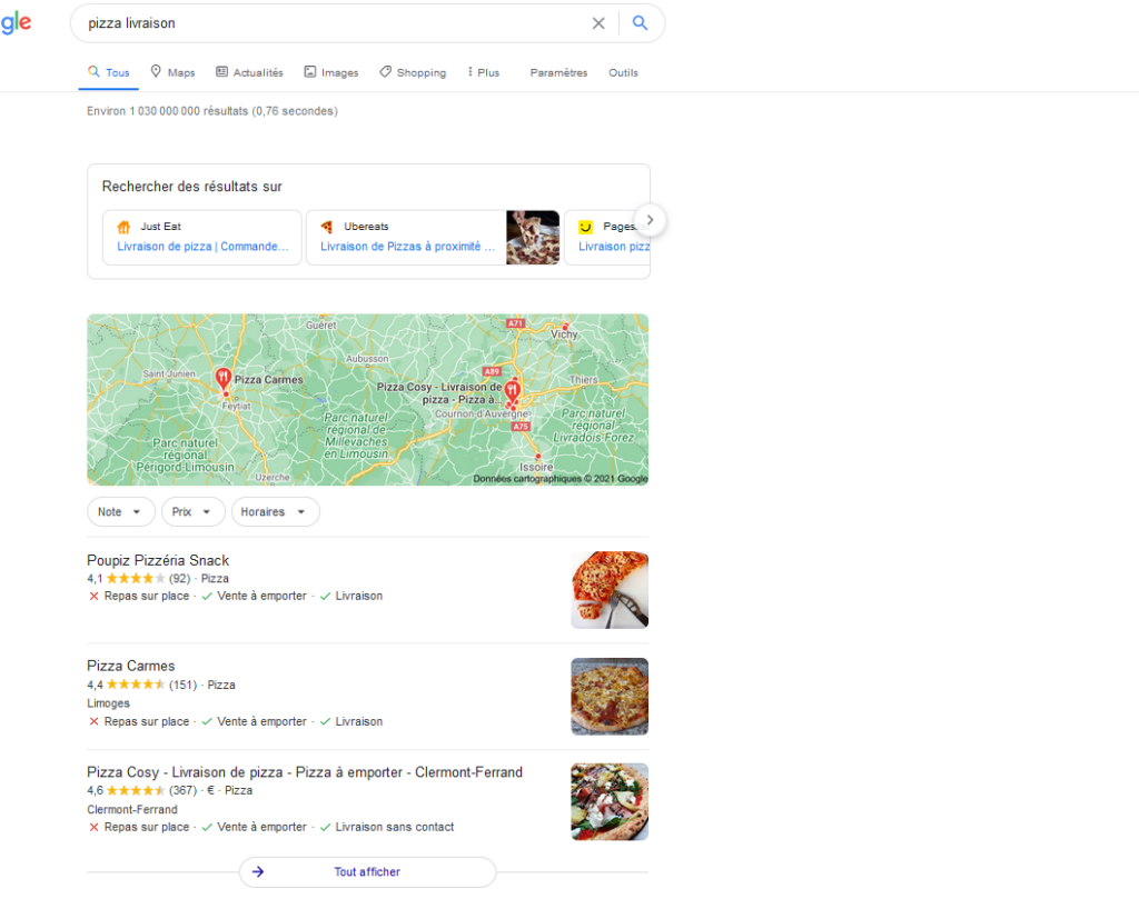 Recherche de mots-clés : long tail