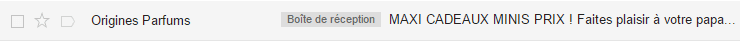 MAXI CADEAUX MINIS PRIX ! Faites plaisir à votre papa...