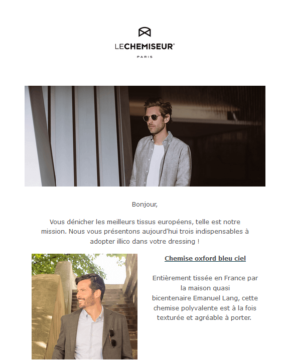 Fidélisation client - newsletter