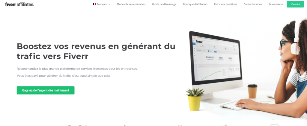 Marketing d'affiliation - Fiverr