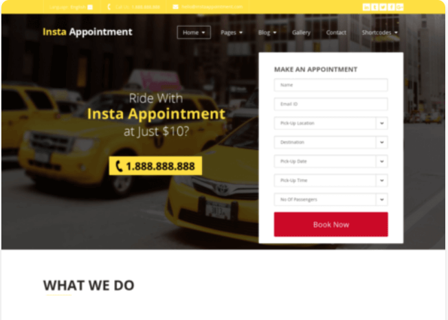 Template de landing page wordpress #4 : Insta Appointment Template de landing page wordpress #4 : Insta Appointment
