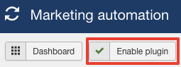 Joomla marketing automation - installer plugin