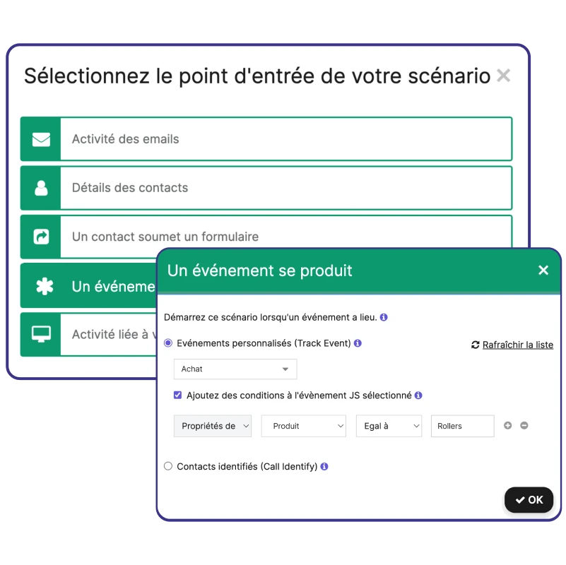 Options d'intégration vidéo étendues