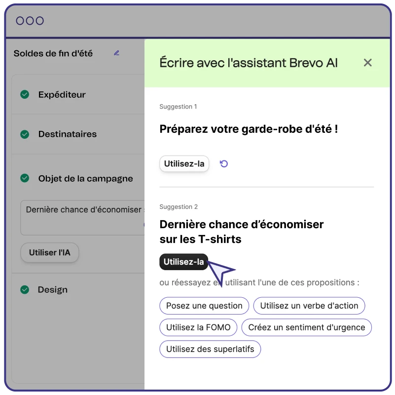 Conçu pour les expéditeurs