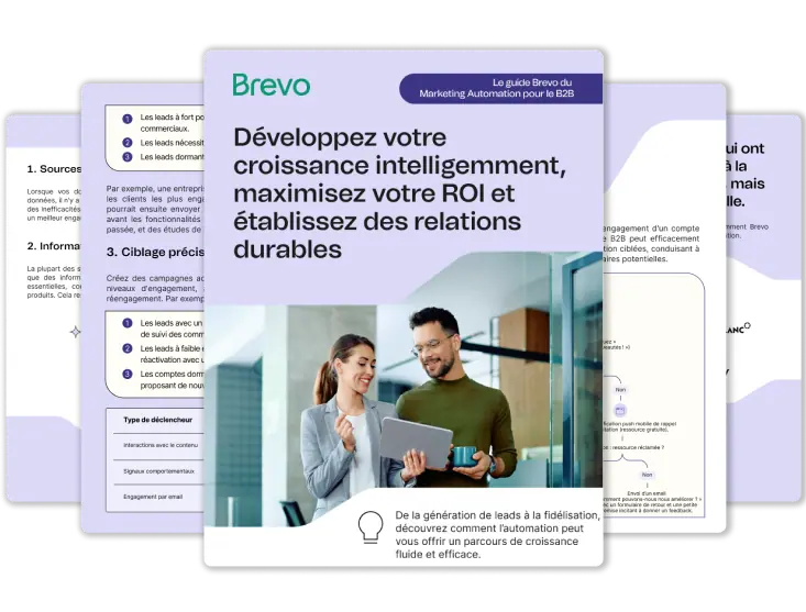 Exploitez tout le potentiel de l’automation pour assurer le succès de votre marketing B2B.