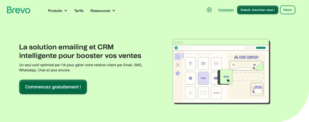 Brevo-home-page