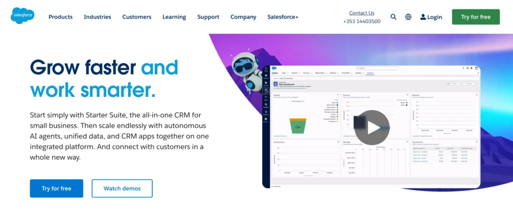 Salesforce-home-page