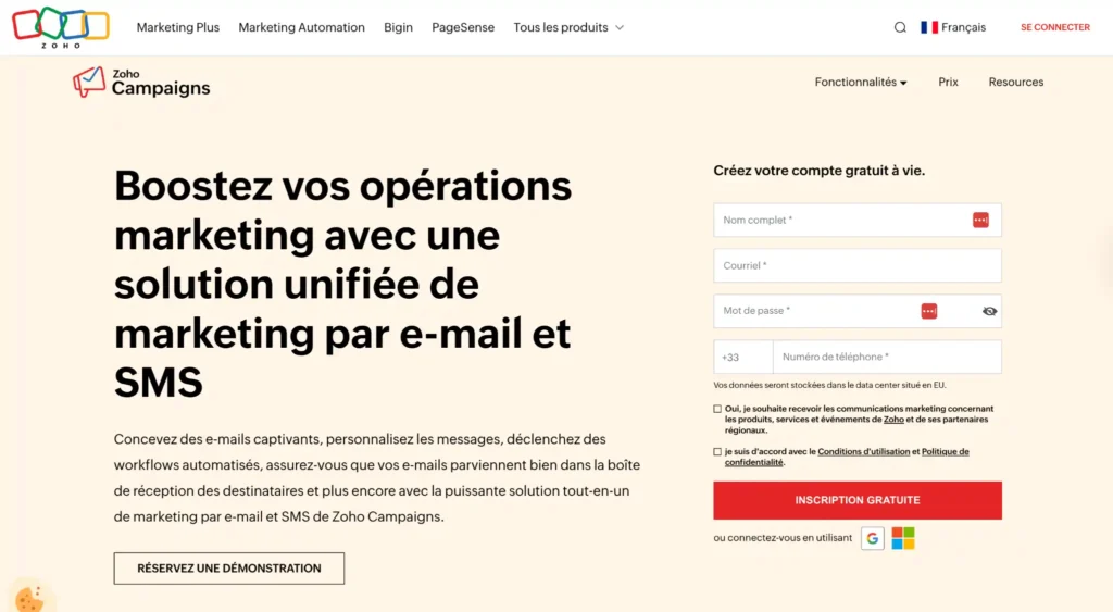 Zoho Campaigns