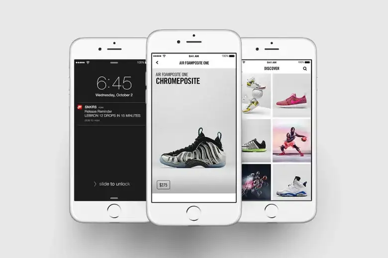 nike applications mobiles