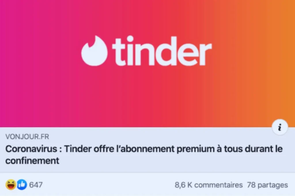 Image Tinder formule Premium