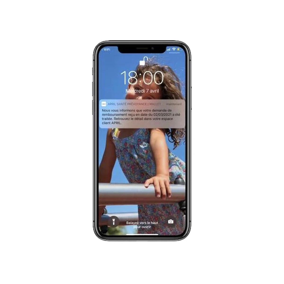 Notification de remboursement