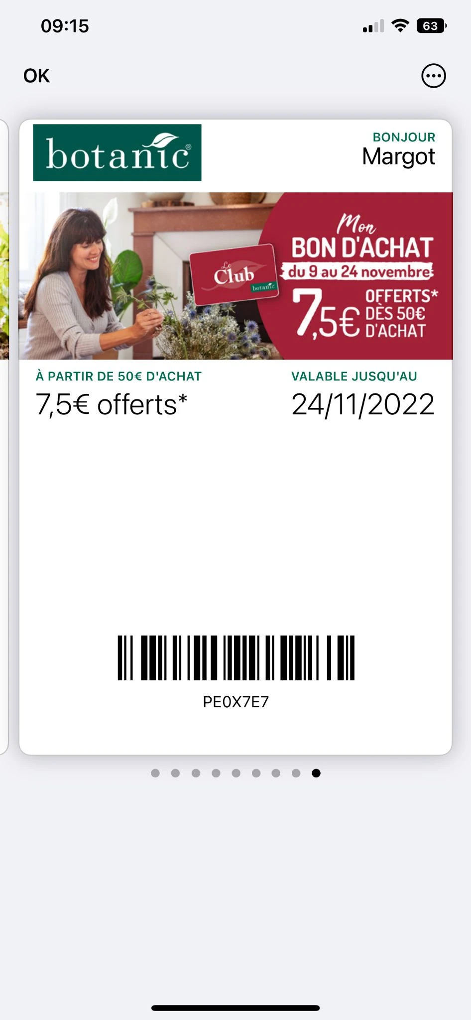 <strong>Débloquer un bon d'achat</strong>