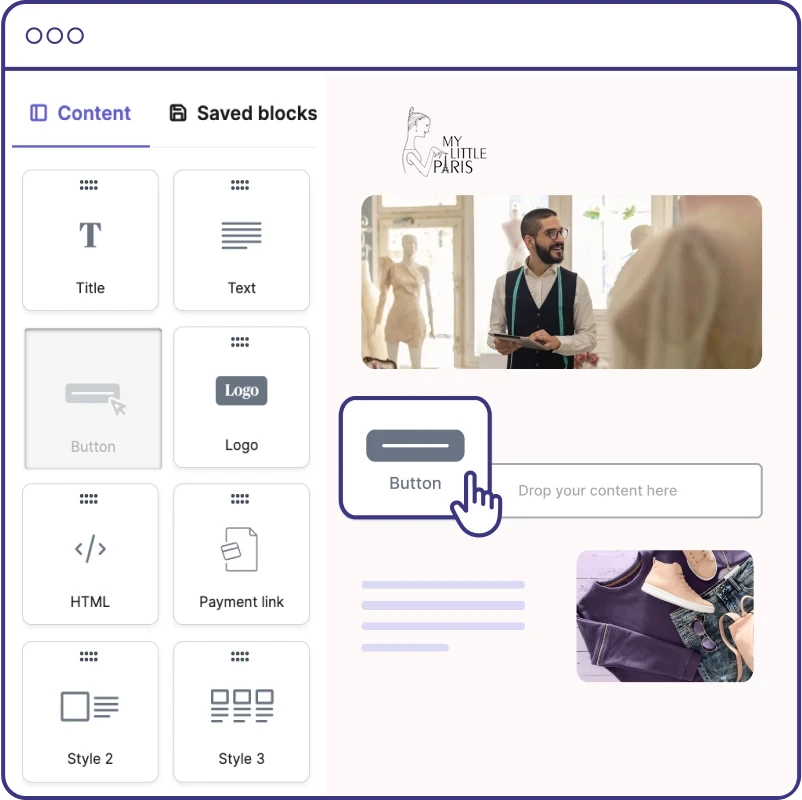 <strong>Campagnes marketing et emails transactionnels</strong>