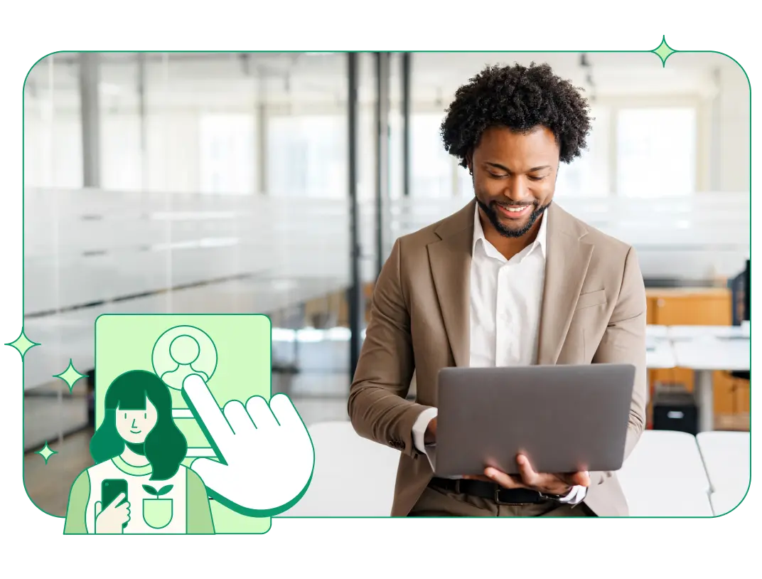 登録と利用を円滑にします