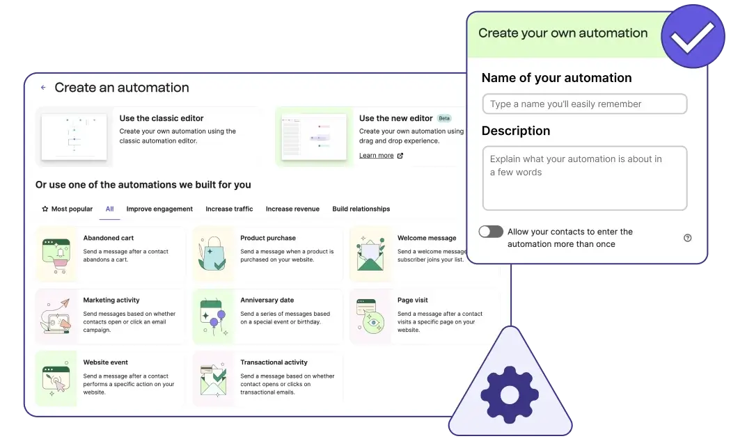 自分だけの自動化を作成