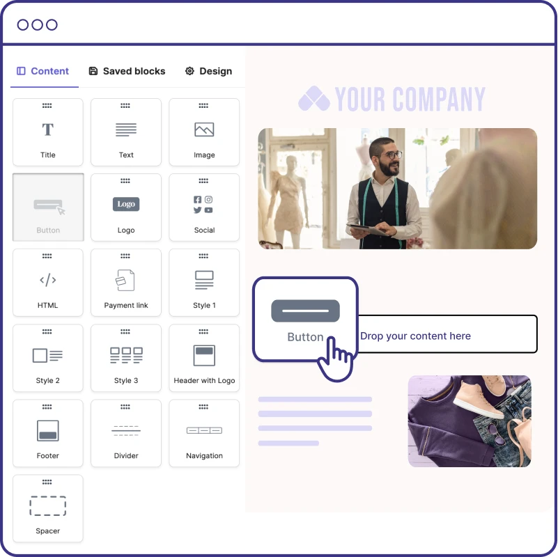 Design Profissional de E-mail para E-commerce
