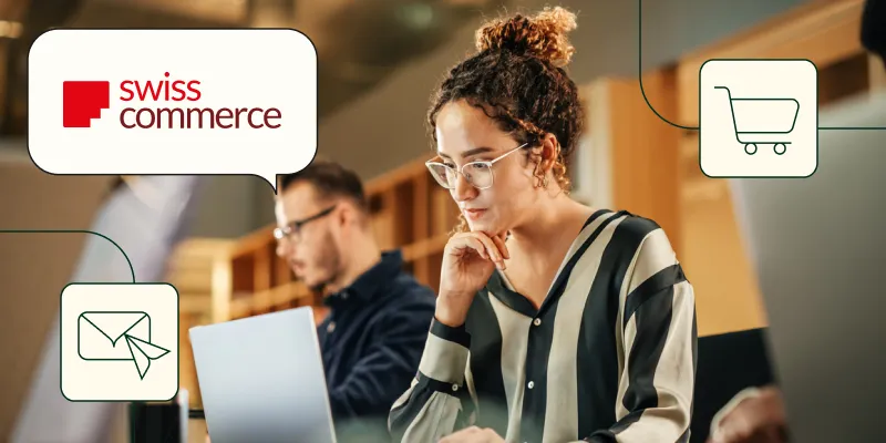 A SwissCommerce gerencia o e-mail marketing das suas lojas on-line com a solução multicontas da Brevo image