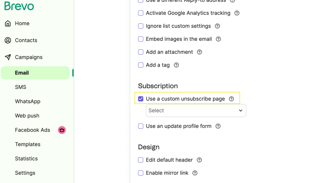 How to Add an Unsubscribe Link to an Email (2 Methods)