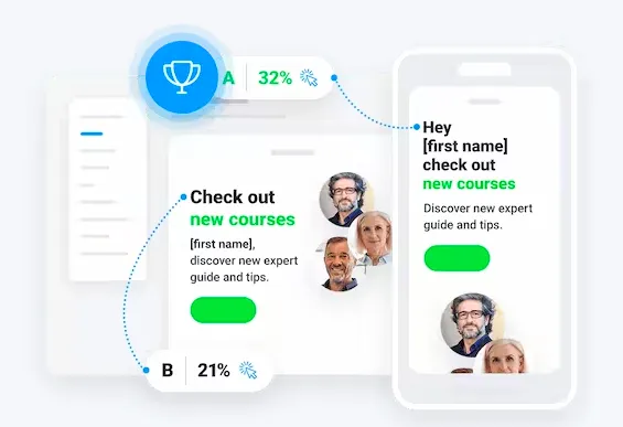 UI image of GetResponse, a Mad Mimi alternative
