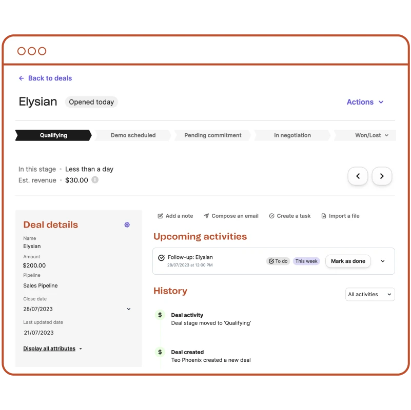 Customizable Sales Pipelines