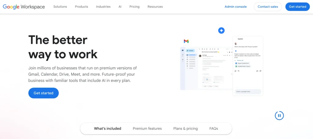 Gmail's dashboard. Gmail is the best free smtp server for personal or low-volume use