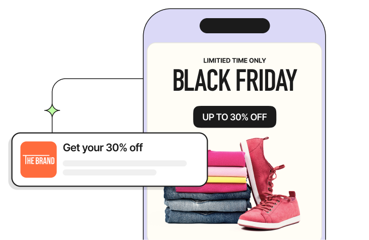 <strong>Make shoppers stick to your deals</strong>